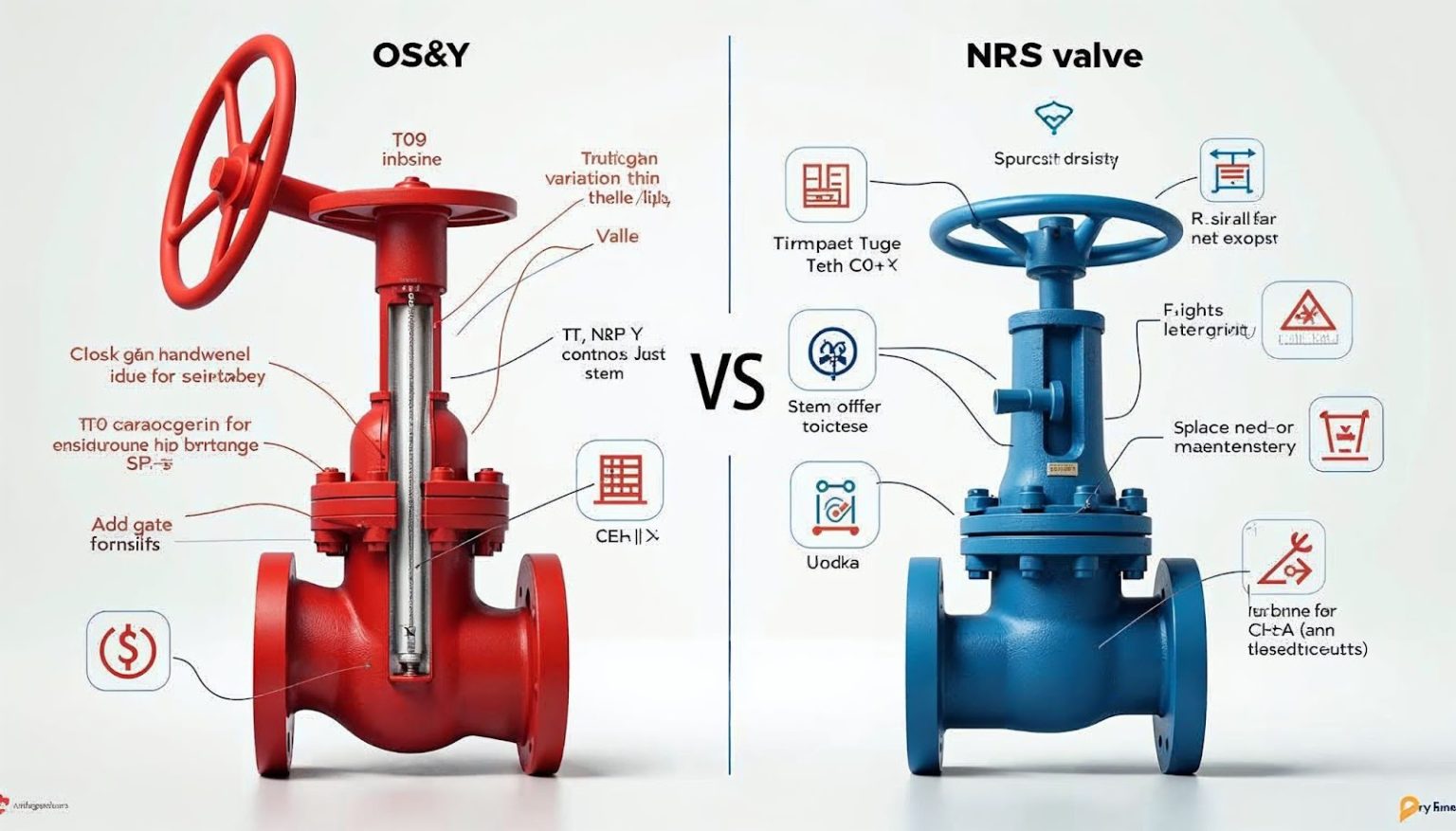 What is the Difference Between NRS and OS&Y Gate Valves?