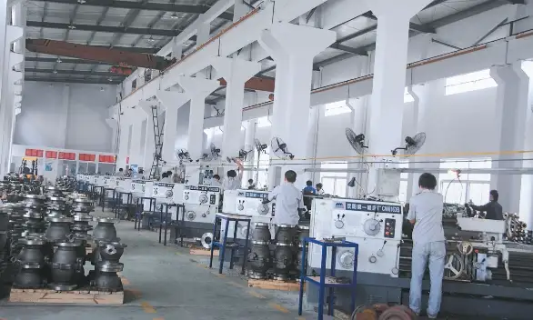 Ligne de production de vannes industrielles