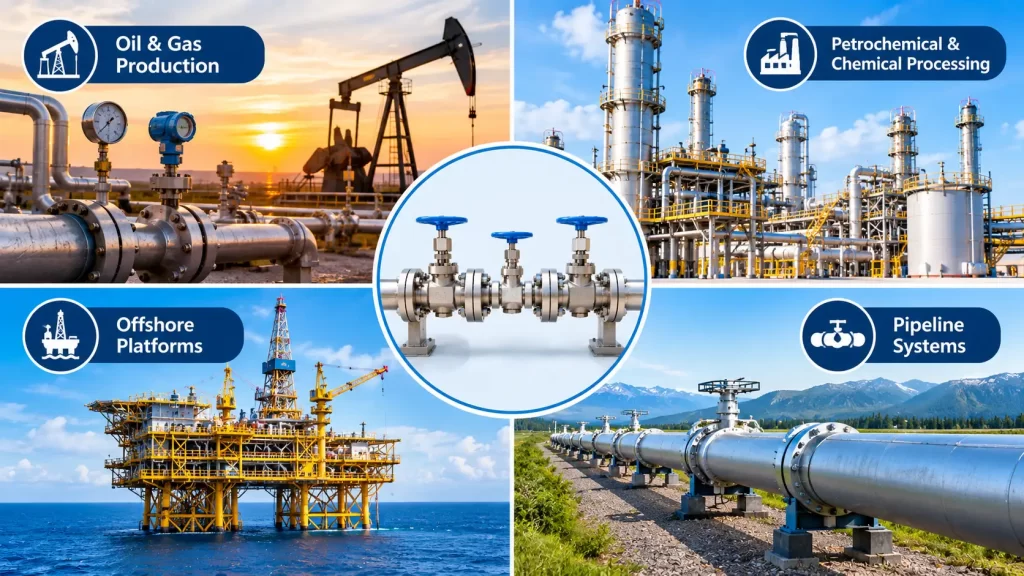 DBB valve applications in oil gas and petrochemical industries